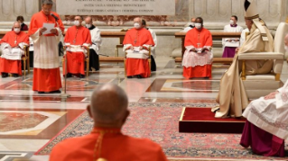 Address of H.E. Mario Cardinal Grech to the Holy Father during the Consistory